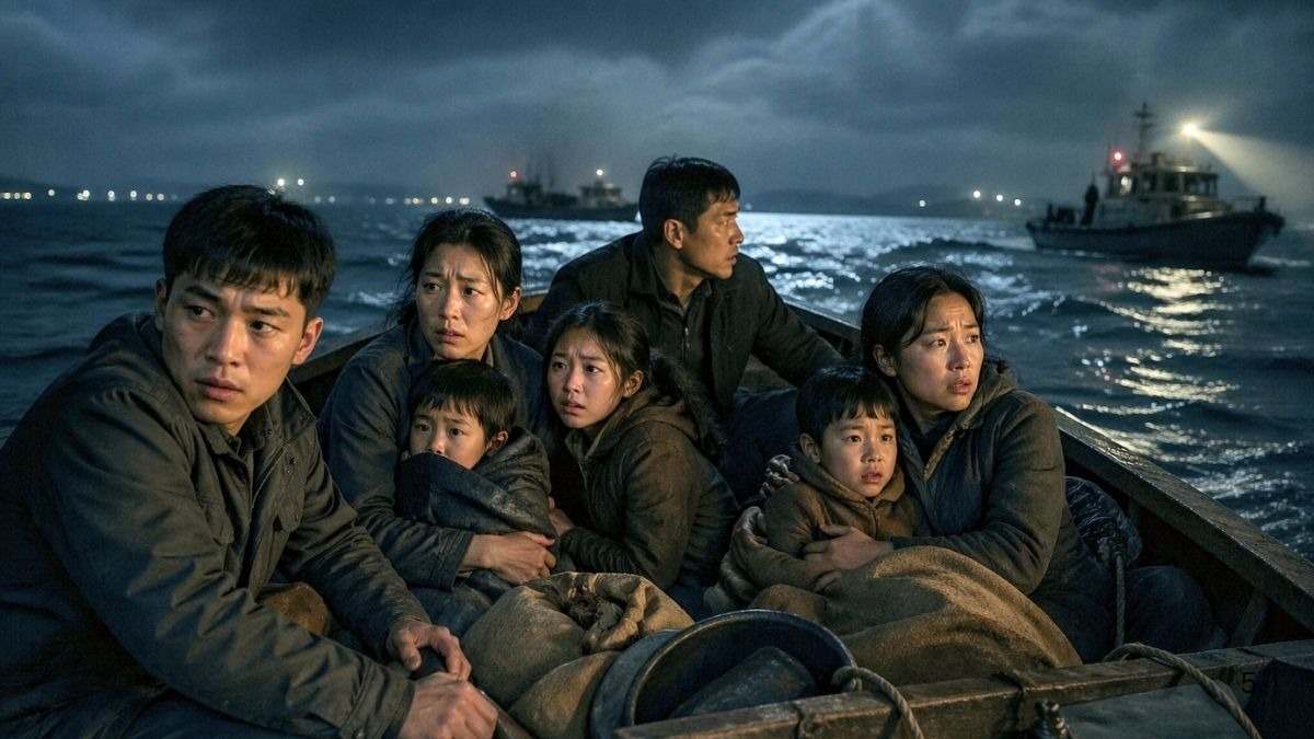  नॉर्थ कोरिया से जान जोखिम में डालकर भागे थे 9 लोग (Photo - AI Generated)