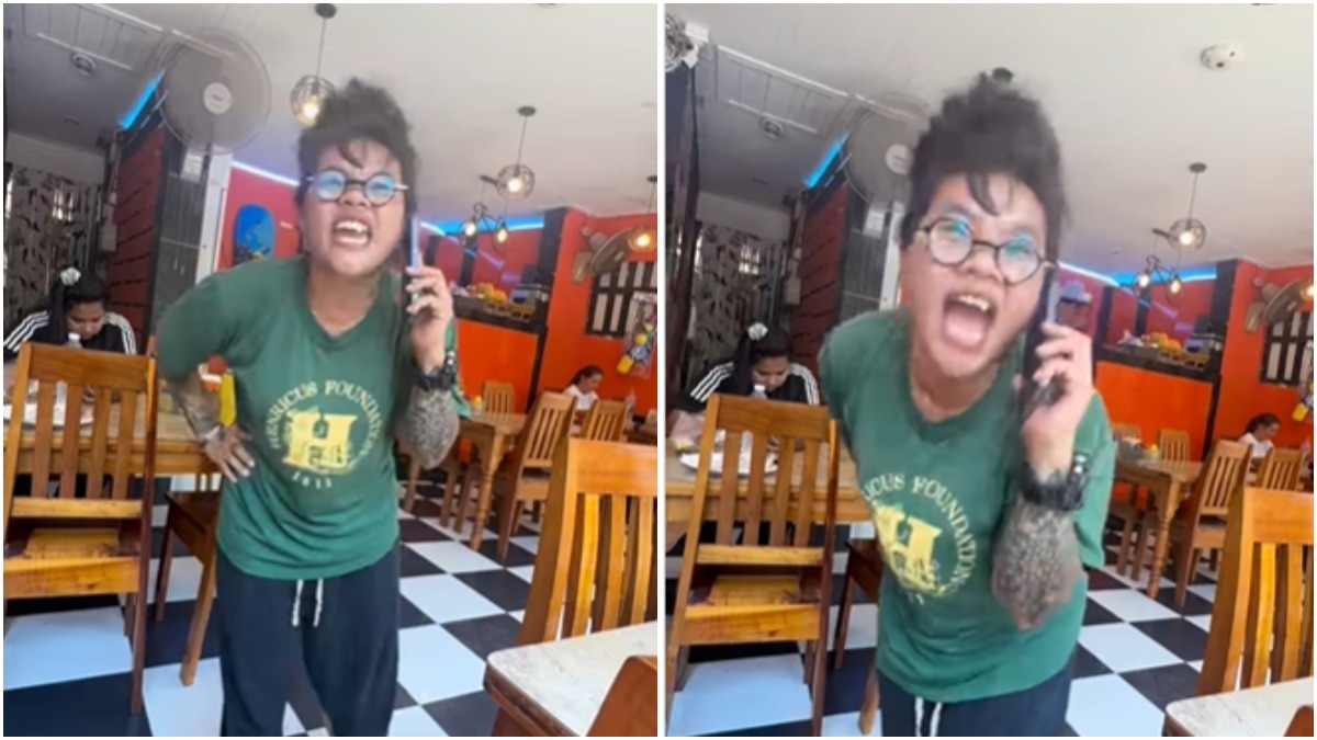 थाईलैंड के रेस्टोरेंट में स्टाफ ने इंडियन टूरिस्ट से की बदसलूकी (Photo - Instagram/@semicolonsandsuitcases)