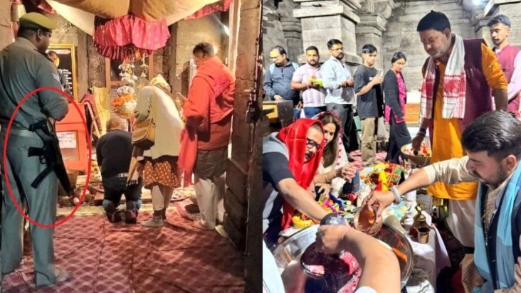 जिस मंदिर में PM-CM तक नहीं ले गए गनर, वहां बरेली के DM हथियार संग घुसे