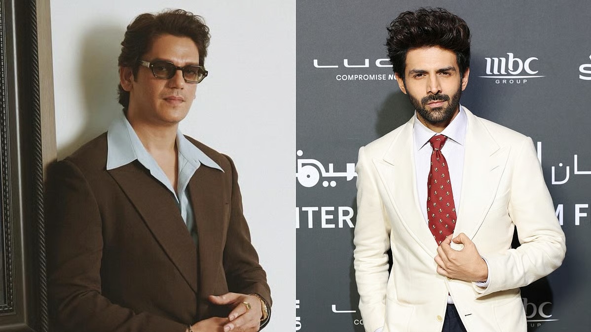 कार्तिक आर्यन पर कमेंट कर फंसे विजय वर्मा (Photo: Instagram/@itsvijayvarma/@kartikaaryan)