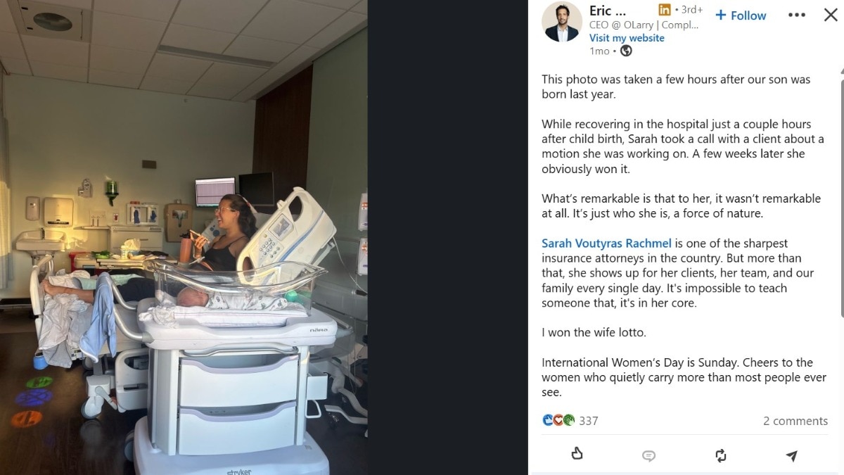 बच्चा पैदा किया, कुछ ही घंटों में काम पर लौटी मां! CEO की तारीफ से छिड़ी बहस