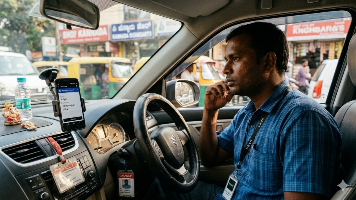  Man Quits 25 Lakh Rupees Job To Became Ola Driver.  (Photo : ITG)