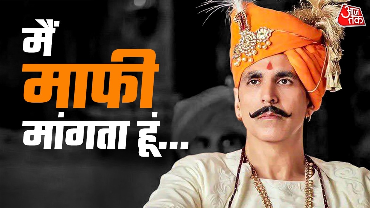 Akshay kumar apologised for fake moustache in prithviraj film