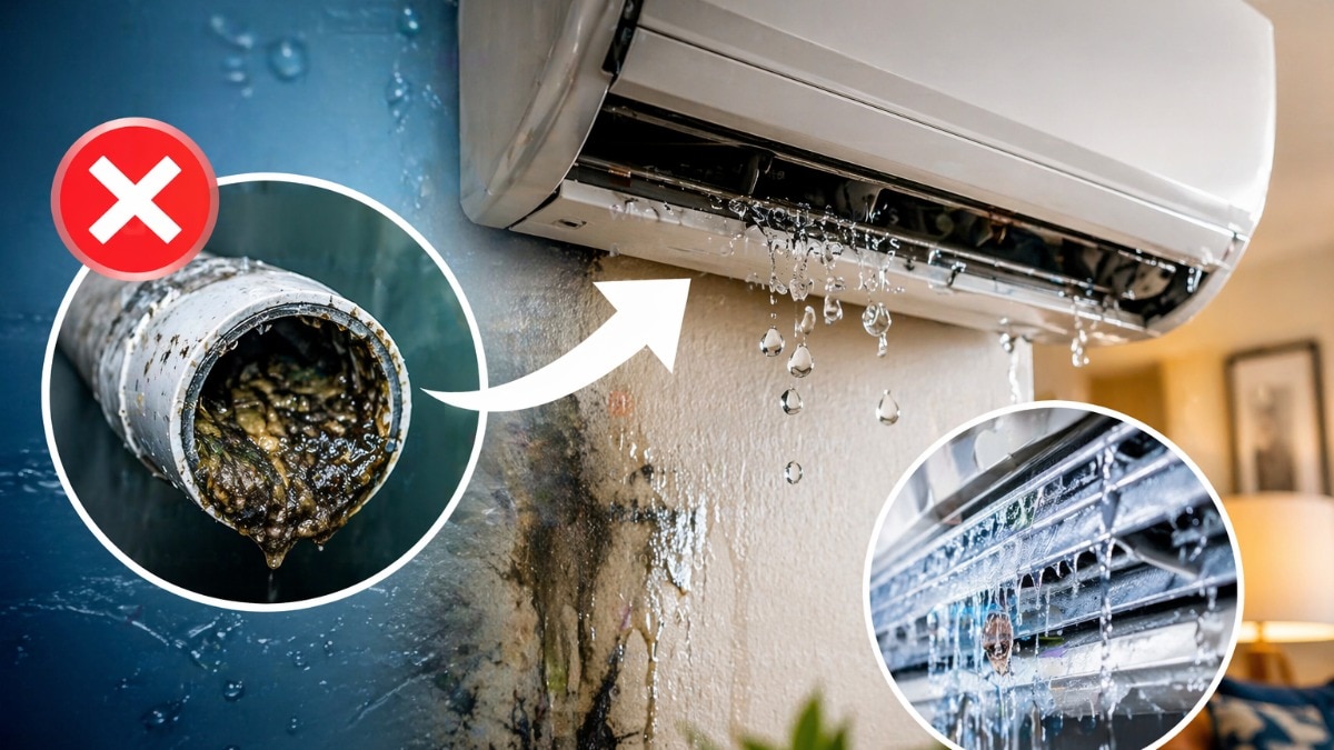 ac water leakage 