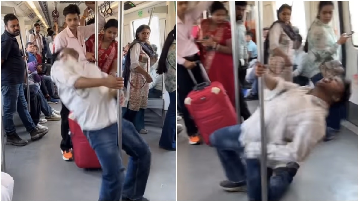 Man dances to Teri Deewani in Delhi Metro, passengers’ reactions do the talking