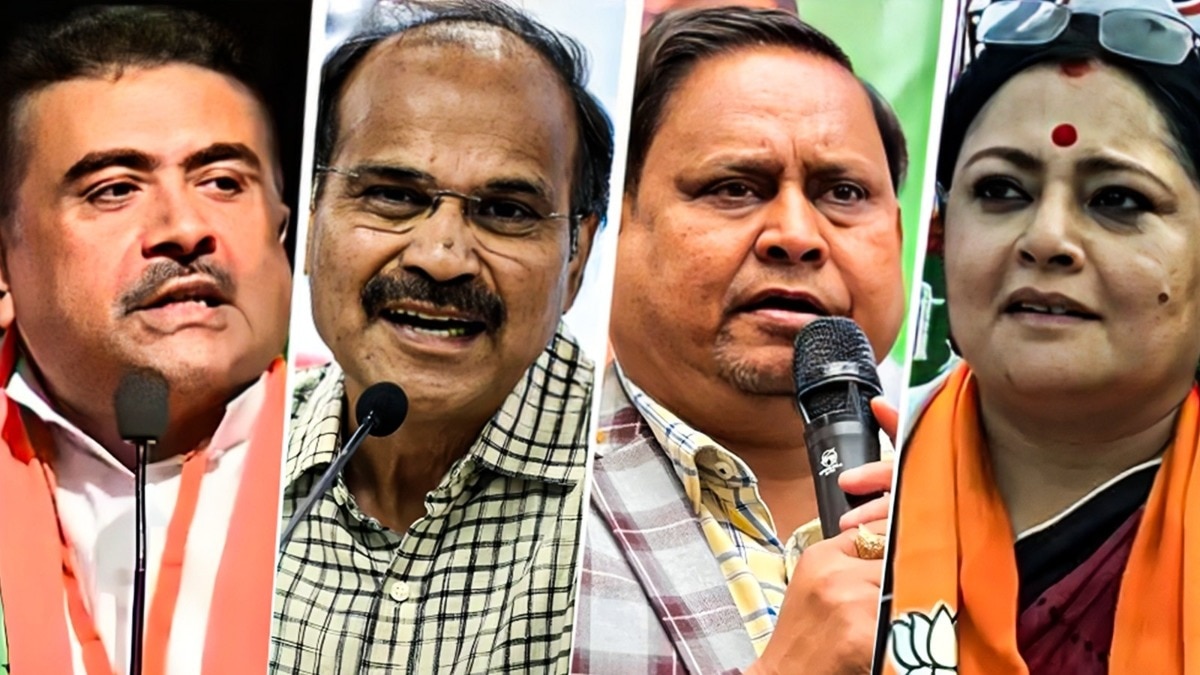 शुभेंदु, अधीर, हुमायूं कबीर... बंगाल के पहले फेज में इन धुरंधरों की किस्मत दांव पर