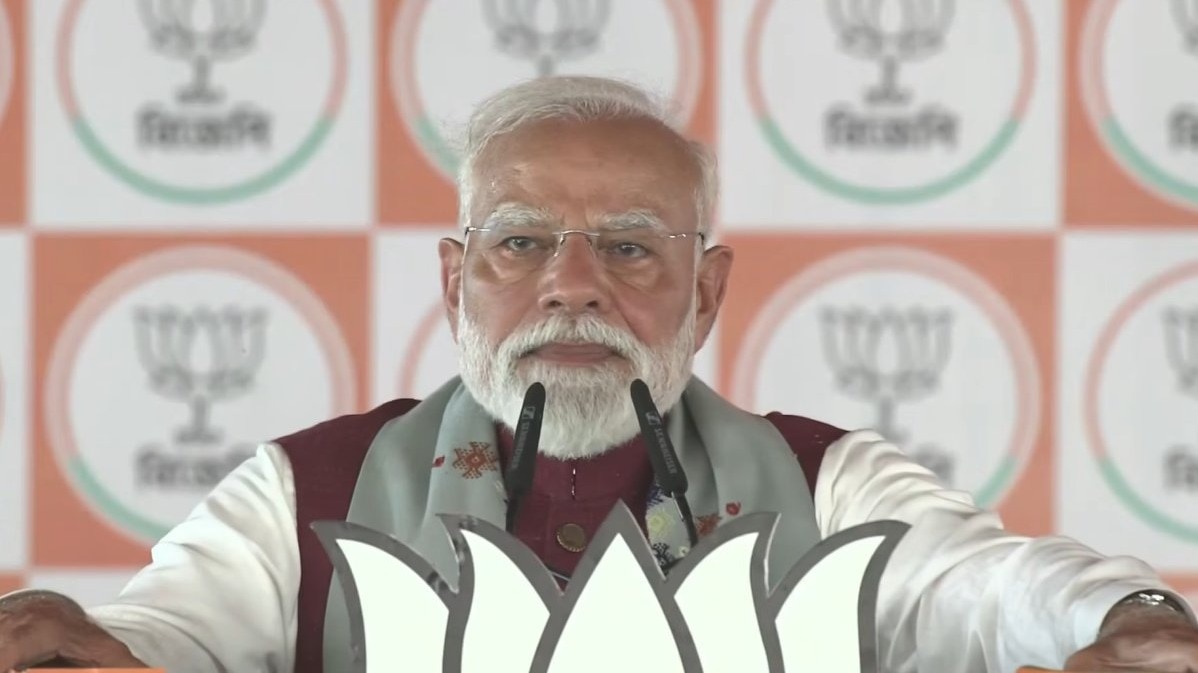 बंगाल के कृष्णानगर में पीएम मोदी की रैली