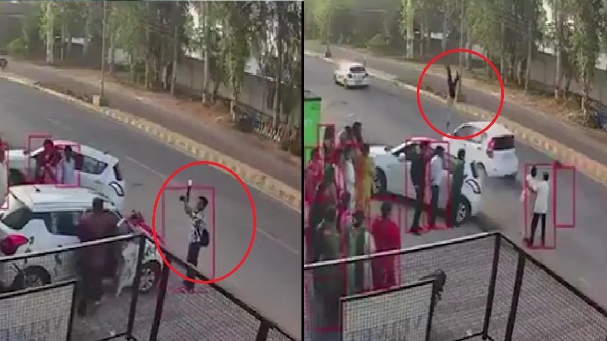 दुल्हन की विदाई में तस्वीरें खींच रहे फोटोग्राफर को कार ने उड़ाया (Photo: itg)