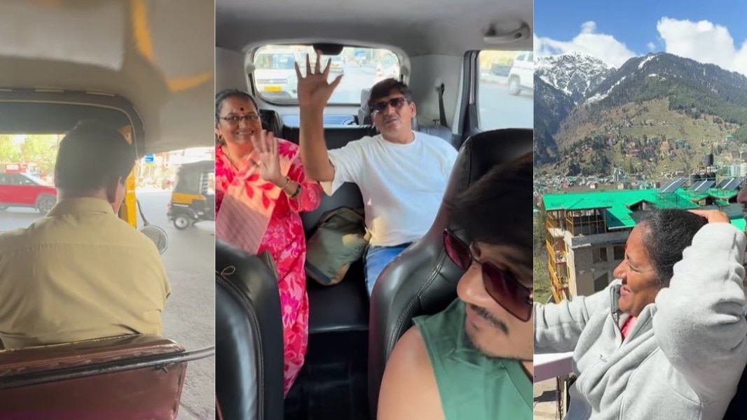 माता-पिता के लिए थोड़ा समय और खुशी निकालें, तो वह उनके लिए सबसे बड़ा तोहफा होगा. ( Photo: Instagram/skip_with_chetan)