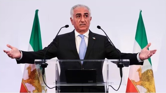 Iran Protest Reza Pahlavi