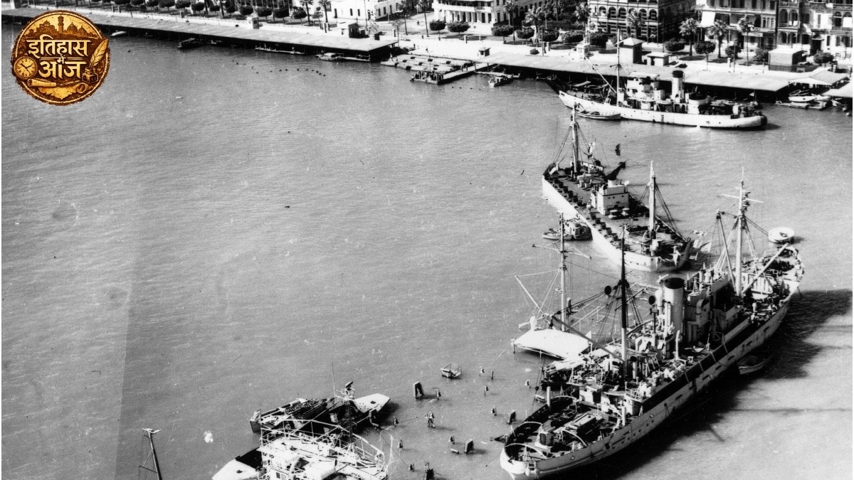 जब स्वेज नहर की नींव रखी गई, भूमध्य सागर को लाल सागर से जोड़ती है