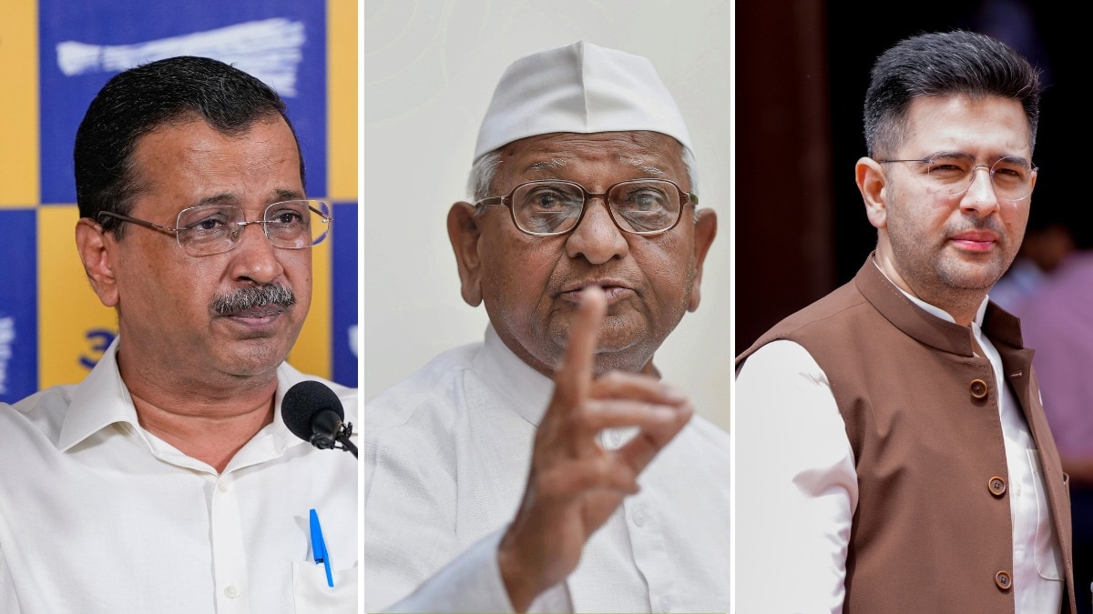 राघव चड्ढा के AAP छोड़ने पर अब आया अन्ना हजारे का बयान