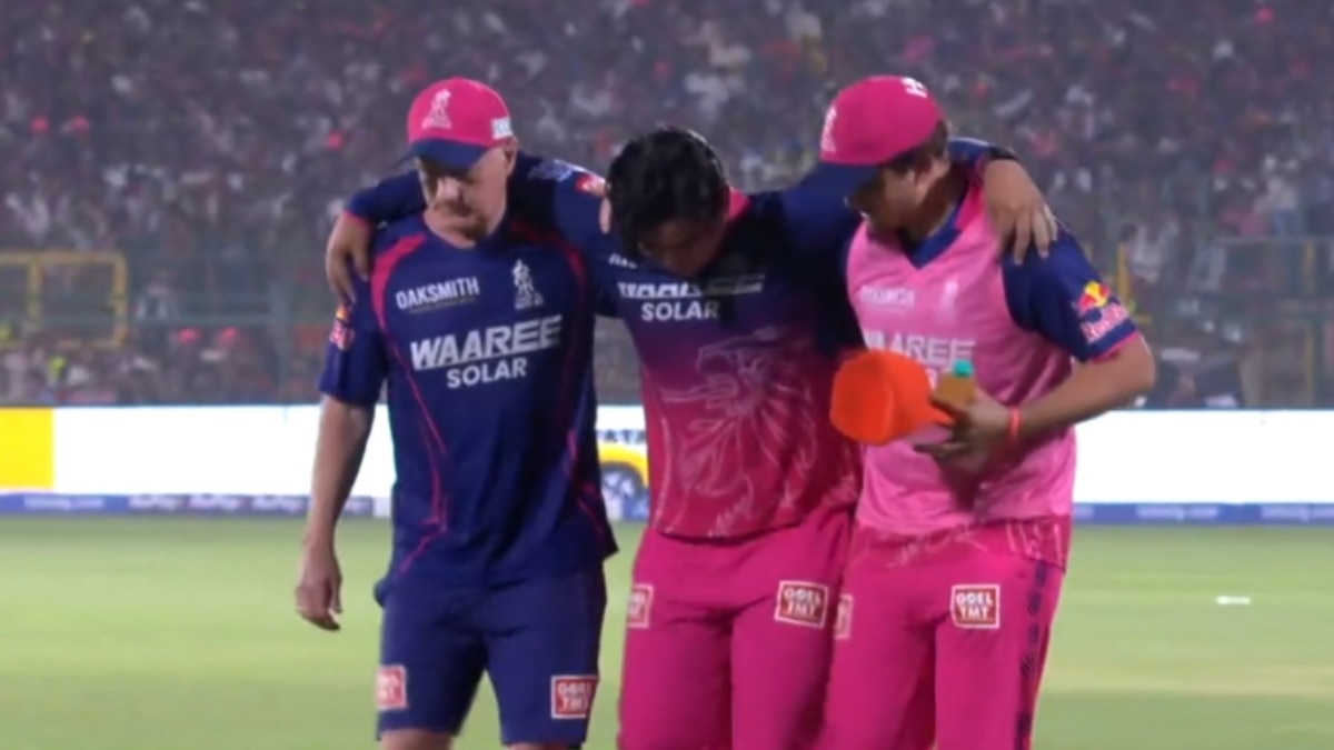 VIDEO: दर्द से कराहते दिखे वैभव, राजस्थान रॉयल्स के लिए आई बैड न्यूज