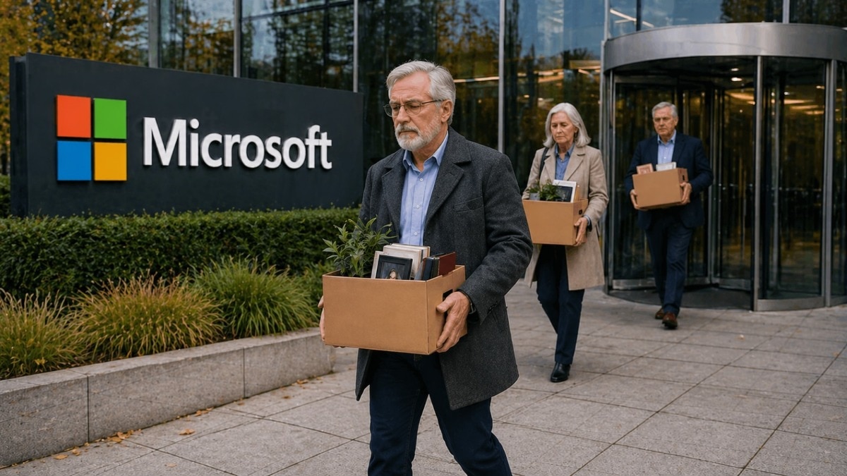 Microsoft is offering voluntary exit to senior Employees.  (Representational image made with  AI)