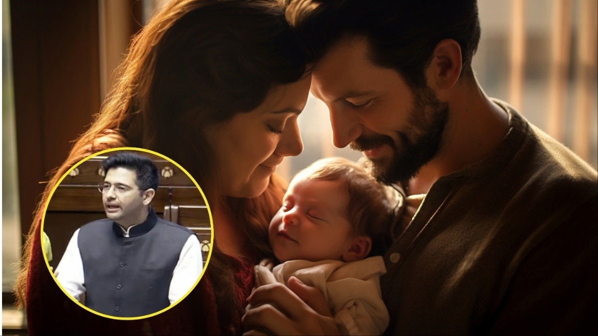 raghav chadha on paternity leave