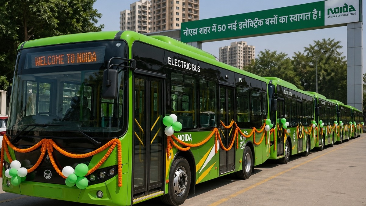 सड़कों पर उतरेंगी 50 नई ई-बसें, नोएडा के लाखों यात्रियों को मिलेगा सीधा फायदा
