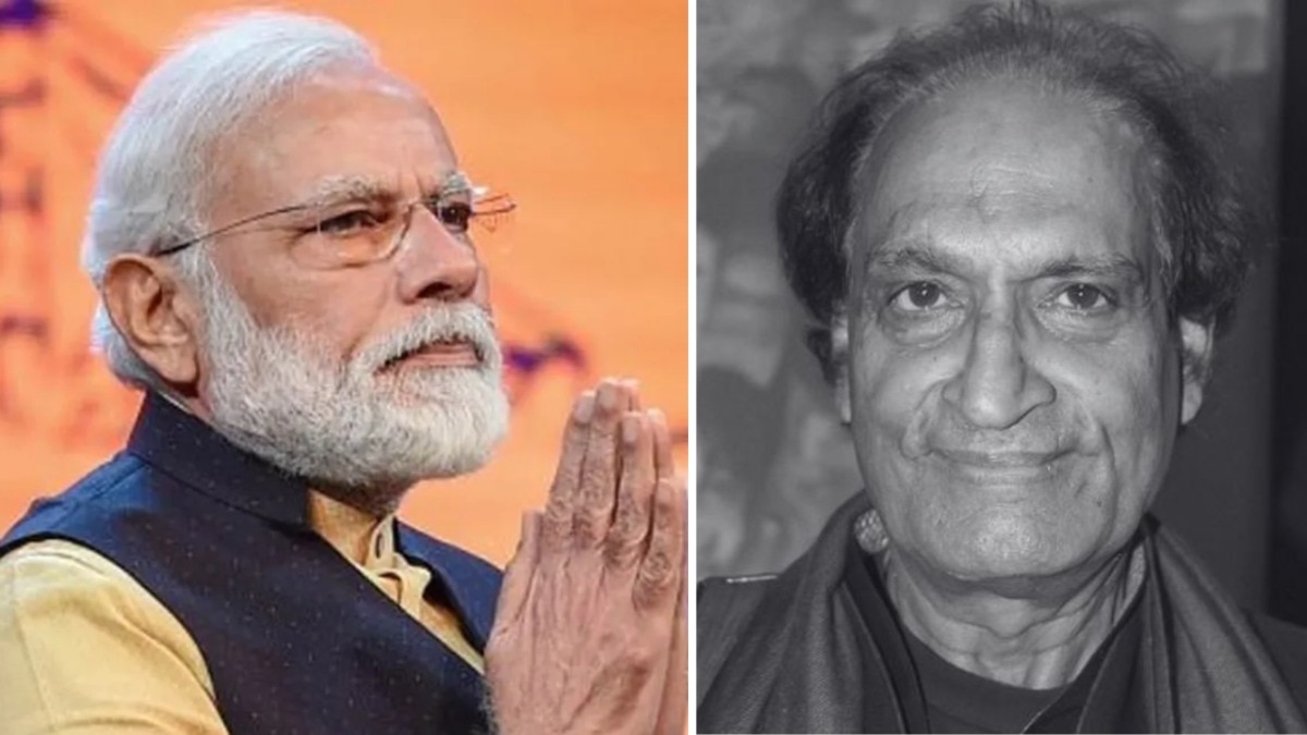 Prime Minister Narendra Modi paid tribute, calling him a “creative stalwart” whose work captured India’s vibrancy with rare depth and sensitivity.