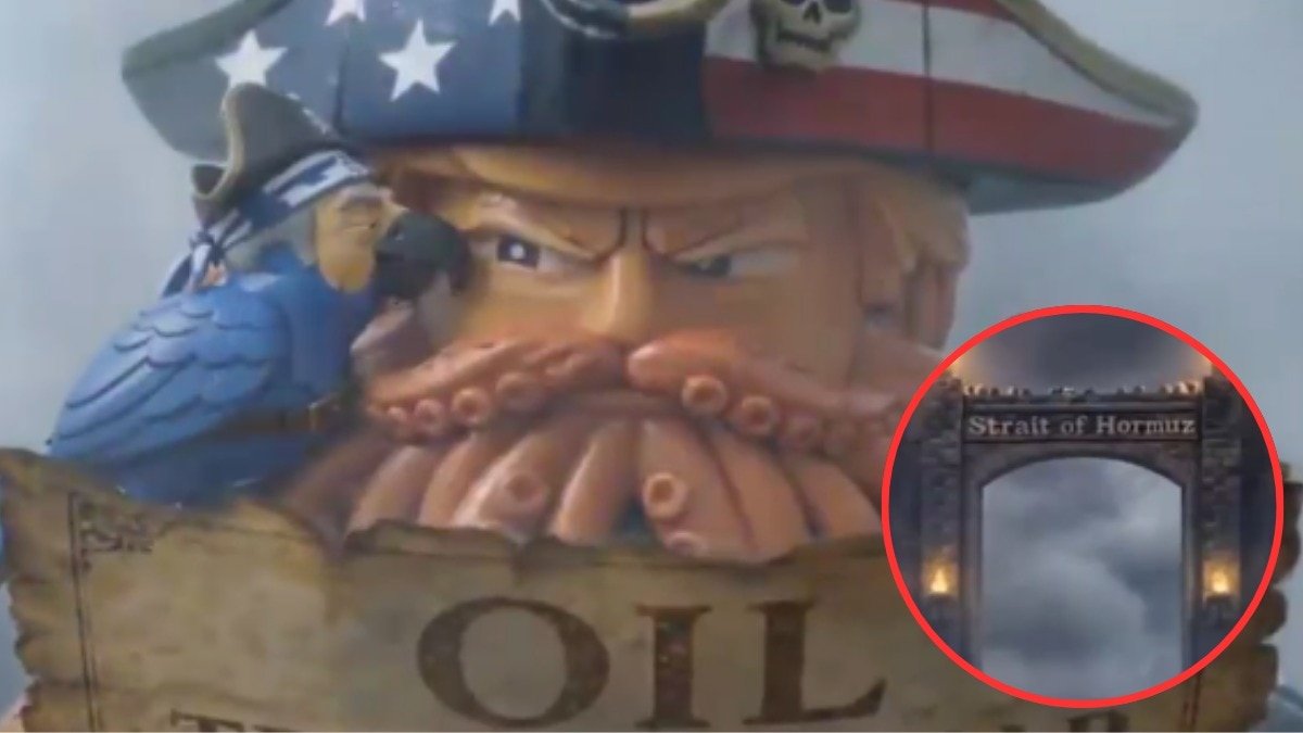 ईरान ने 'लिटिल ऑरेंज मैन' कहकर ट्रंप का मजाक बनाया. (Photo- Screengrab)