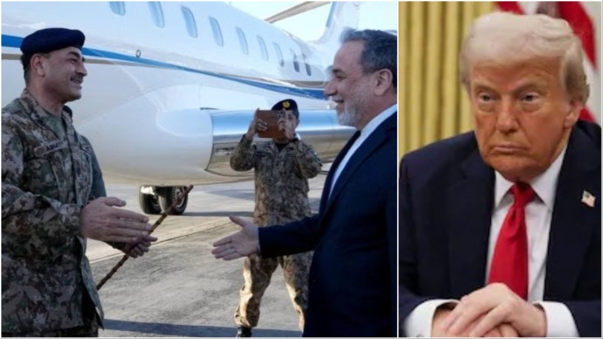 Asim Munir, Abbas Araghchi, Donald Trump