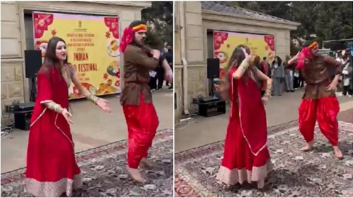 lollipop lagelu viral video, bhojpuri song foreign dancers