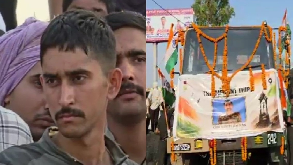 छोटे बेटे के अंतिम संस्कार के दौरान पूरे गांव की आंखें हुईं नम. (Photo: Screengrab)