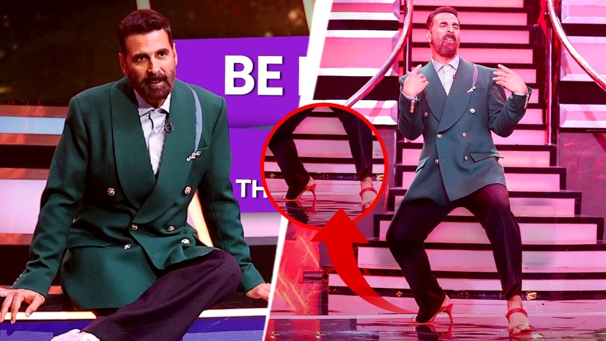 अक्षय ने हील्स पहनकर किया 'लाल परी' पर डांस, हैरान हुईं फराह