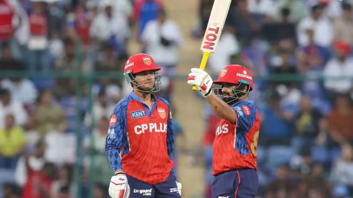 Prabhsimran Singh and Priyansh Arya in this frame. (IPL)