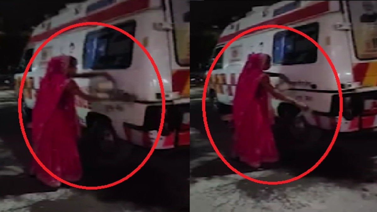 MP में मानवता शर्मसार! घायल को हॉस्पिटल लाने के एवज में मांगे पैसे, पत्नी से धुलवाई एंबुलेंस