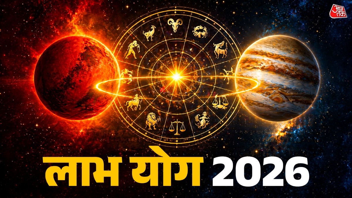mangal guru yuti 2026 labh yog