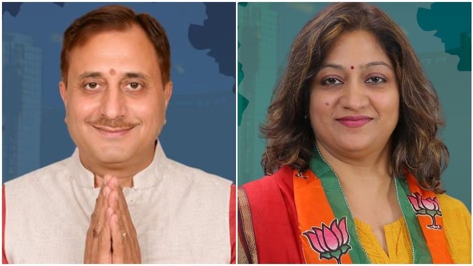 बीजेपी पार्षद प्रवेश वाही दिल्ली नगर निगम के मेयर और मोनिका पंत डिप्टी मेयर बनीं. (Photo: X/@MCD_Delhi)