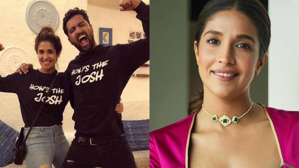 harleen sethi upset over being labelled as vicky kaushal ex gf