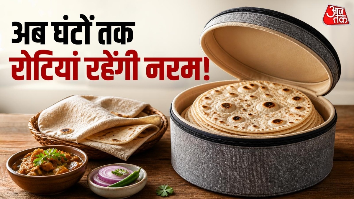 रोटी को सॉफ्ट बनाए रखने के लिए उस पर गैस से उतरते ही घी या मक्खन लगा दें. (Photo: ITG)