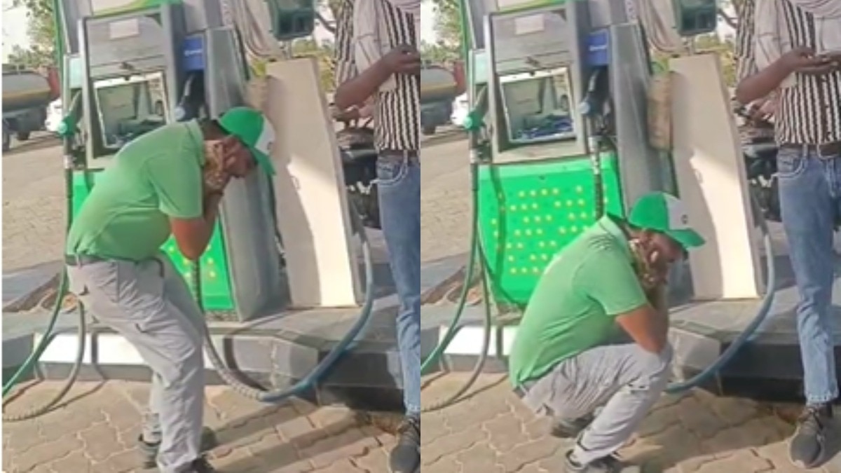 ₹200 का अतिरिक्त पेट्रोल भी भरवाया.(Photo: Screengrab)