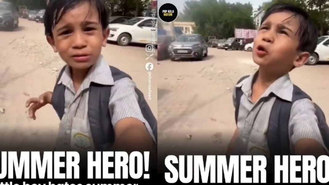 इस वीडियो ने लोगों को हंसाने के साथ-साथ बच्चों की सुरक्षा और स्कूल टाइमिंग को लेकर नई बहस भी छेड़ दी है. ( Photo: X/@@rose_k01)