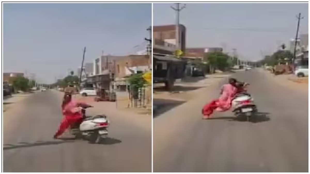 scooty accident punjab, activa accident video,