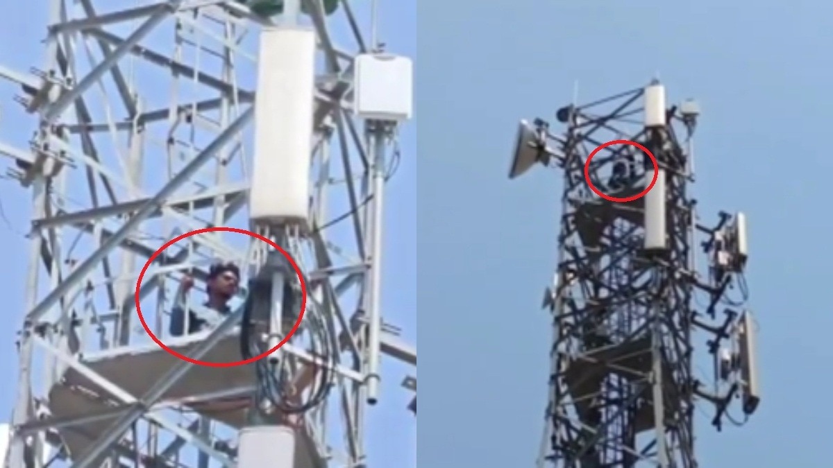 इलाके में मचा हड़कंप.(Photo: Screengrab)
