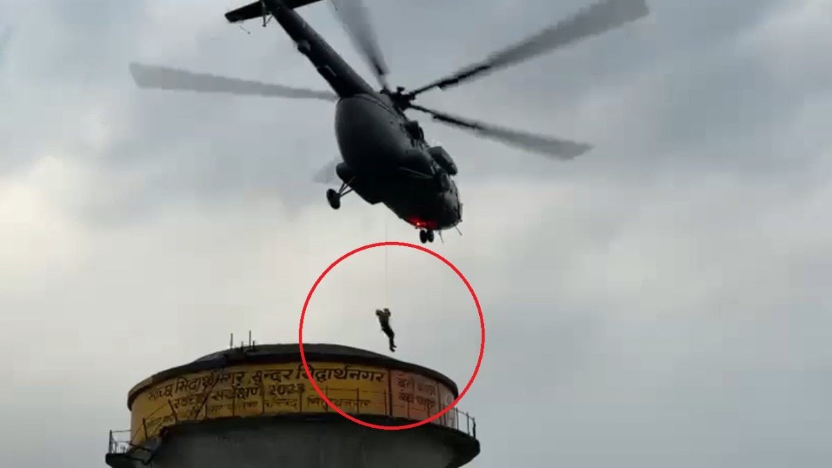 रील बनाने वाटर टैंक पर चढ़े ​थे बच्चे... सीढ़ी टूटने से 16 घंटे फंसे रहे, IAF ने बचाया
