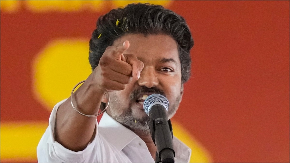 tamil-nadu-election-2026-tvk-lone-lion-king-of-jungle-vijay-viral-video