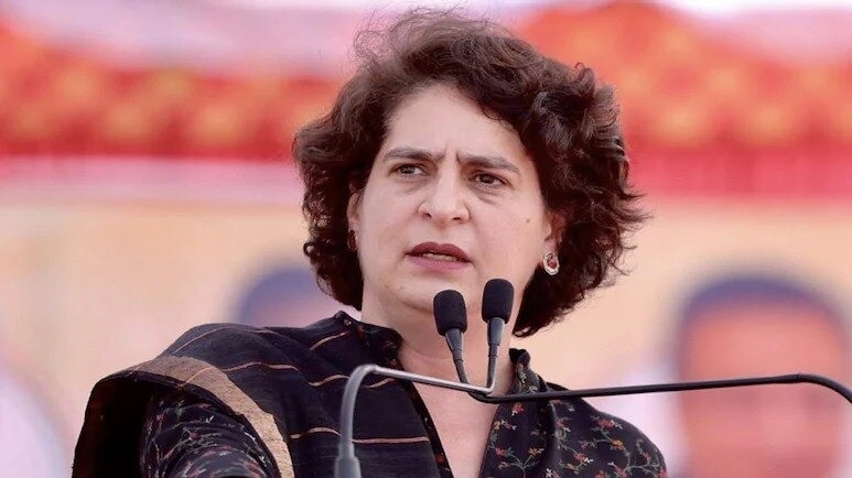 कांग्रेस के बेहतर प्रदर्शन पर प्रियंका गांधी ने कार्यकर्ताओं को धन्यवाद दिया. Photo ITG