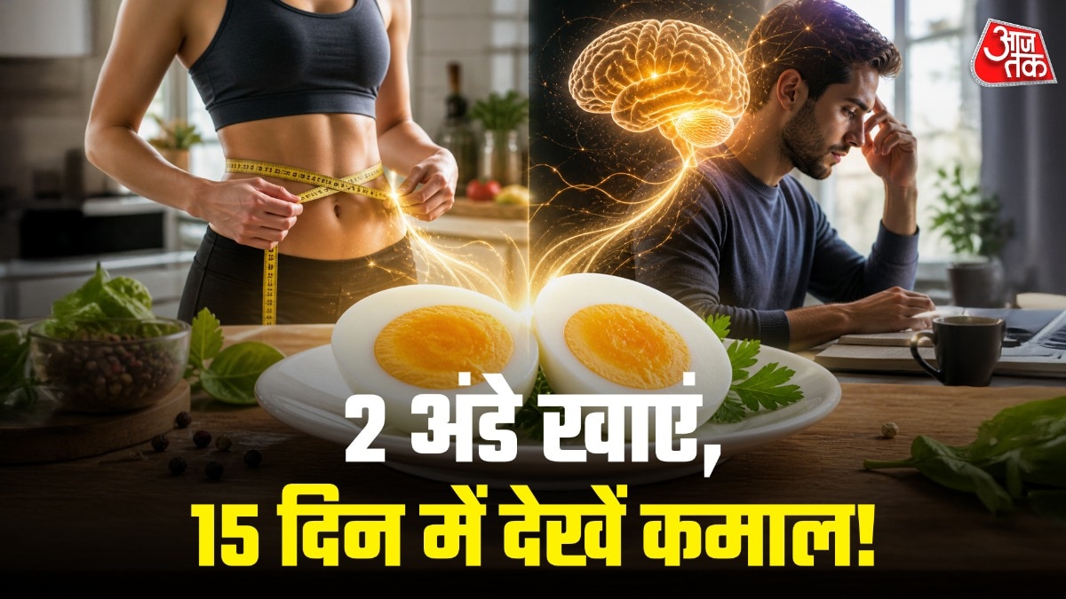 रोज 2 उबले अंडे खाने से क्या होगा? शरीर में दिखेंगे ये बदलाव