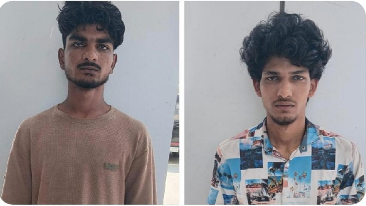 कृष्णा मिश्रा को गोरखपुर से और दानियाल अशरफ को बाराबंकी से गिरफ्तार किया गया. (Photo: ITG)