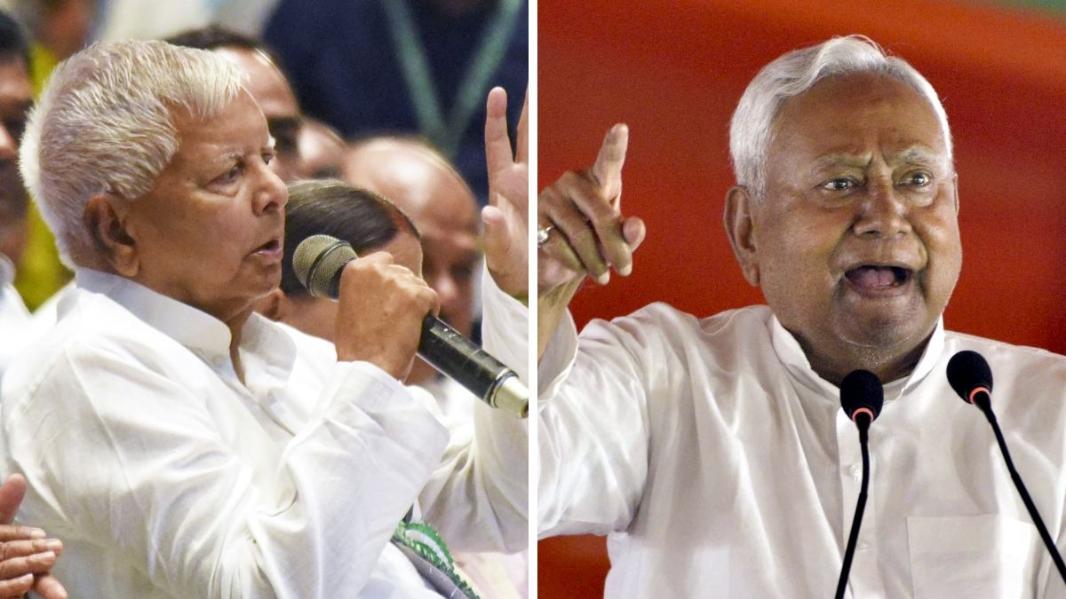 नीतीश कुमार और लालू यादव के पाला बदलने की पूरी कहानी (Photo: PTI)