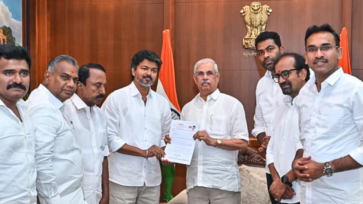 Vijay Tamil Nadu Governor meet