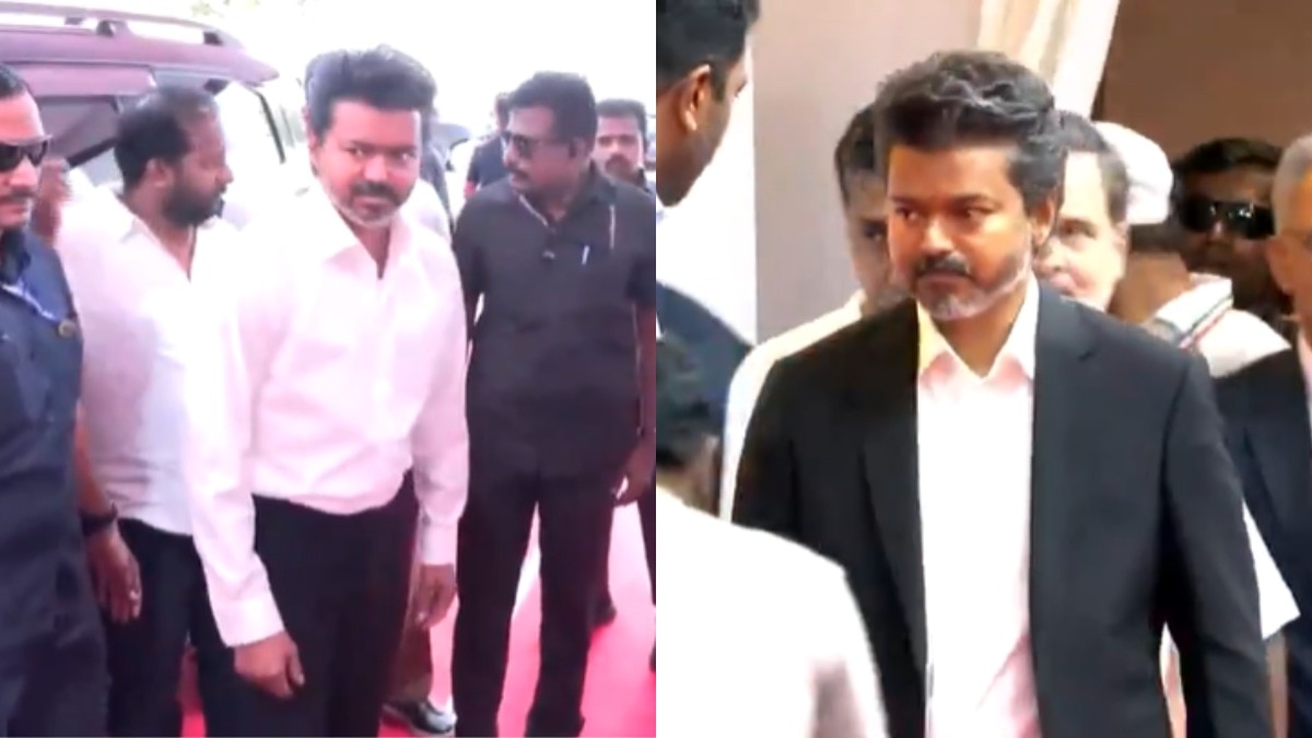 Vijay Oath Ceremony Look