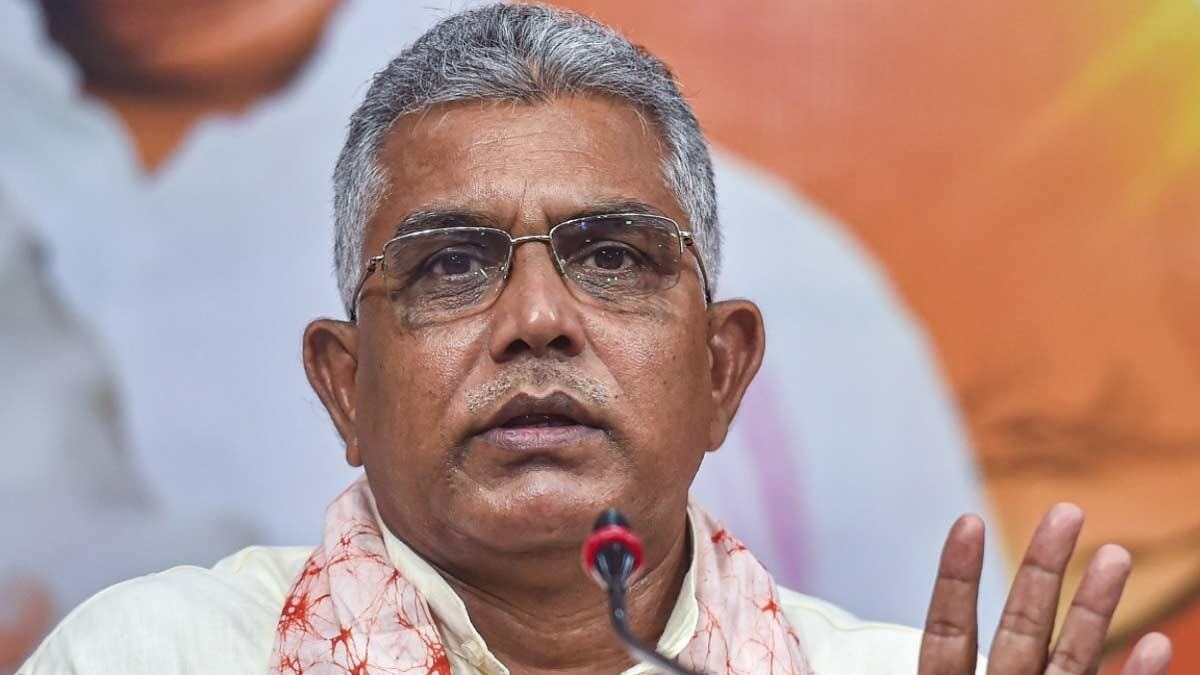 दिलीप घोष ने टीएमसी पर अत्याचार के आरोप लगाए. (File Photo: PTI)