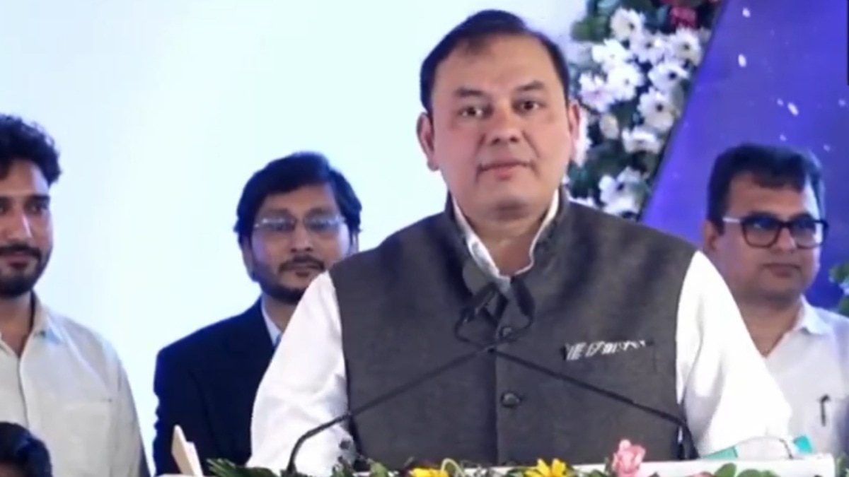 अडानी सीमेंट के यूनिट का मध्य प्रदेश के गुना में शिलान्यास. (Photo: Screengrab)