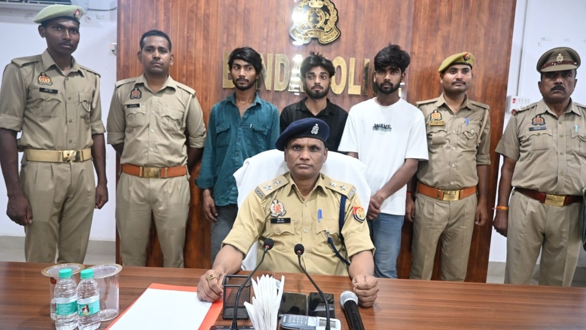 Three Accused in Banda Police Custody (Photo: ITG)