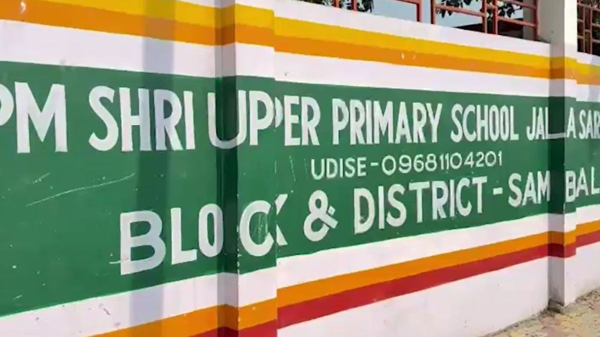 संभल के पीएम श्री सरकारी स्कूल में हिंदू छात्रों को बरगलाने का आरोप (Photo : Screengrab)