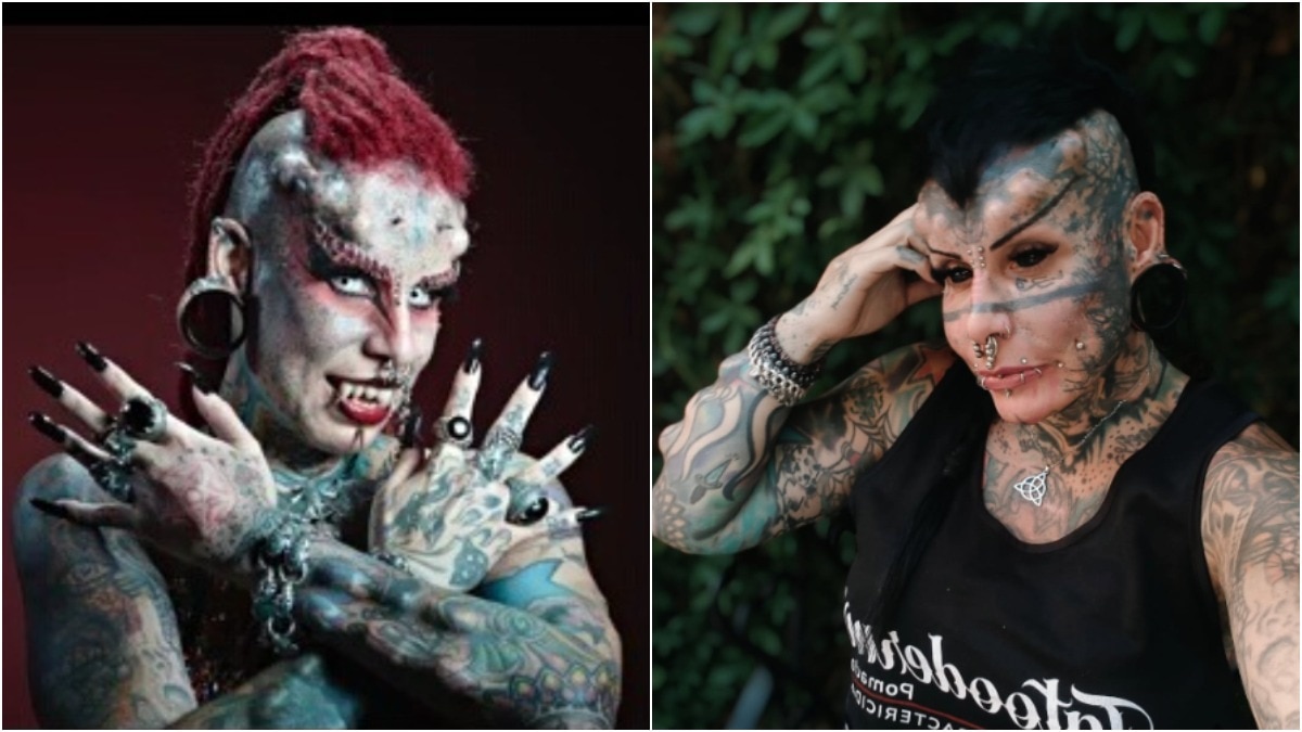 Vampire woman Guinness World Record