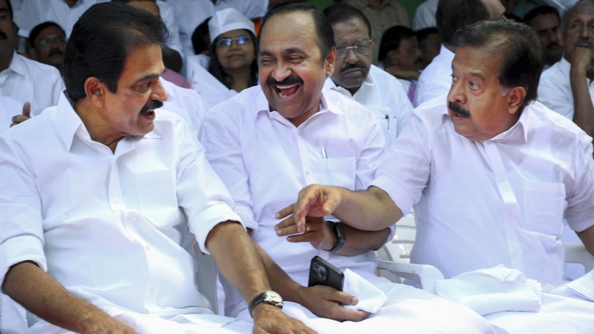 KC Venugopal VD Satheesan Ramesh Chennithala